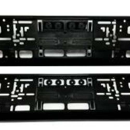 plastic number plate holder